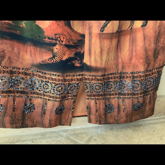 Animal Print silk lined skirts - Picture 11 of 13